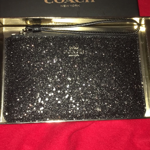 Coach Star Glitter Wristlet - Picture 3 of 3